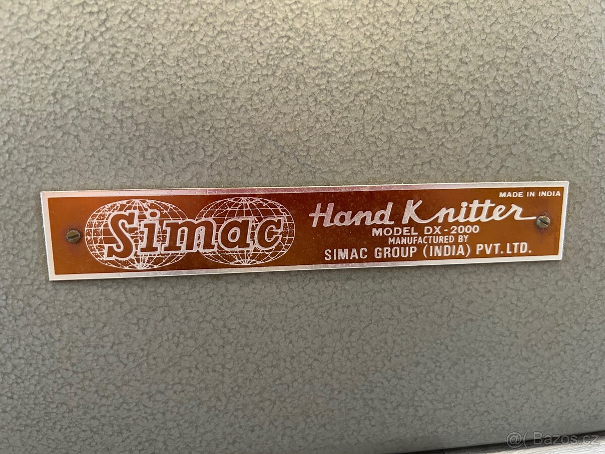 Pletací stroj Simac Hand Knitter - 3