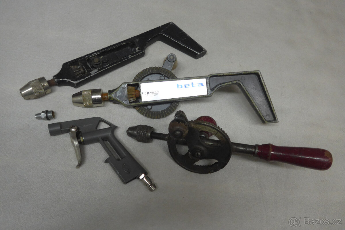 Kovové Malé Ruční Vrtačky BETA... Střikací Pistole - 3