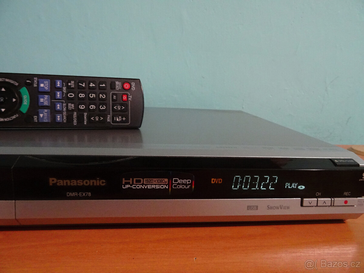 ⭐⭐ DVD rekordér PANASONIC DMR-EX78- 250 GB HDD -HDMI -USB ⭐⭐ - 3