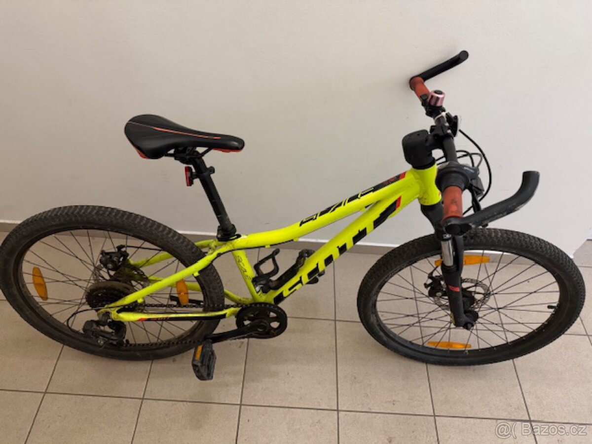 Dětské kolo SCOTT SCALE 24 DISC 2019 YELLOW/BLACK - 3