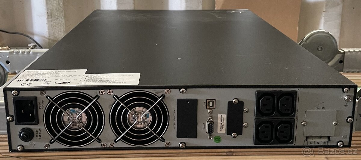 PowerWalker VFI 3000CRM LCD - Záložní zdroje - 3 kusy - 3