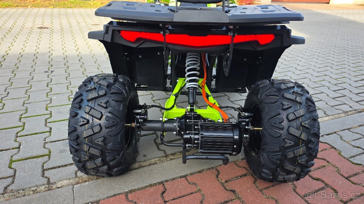 Dětská elektro čtyřkolka ATV RockRider 1800W 60V,zelena - 3