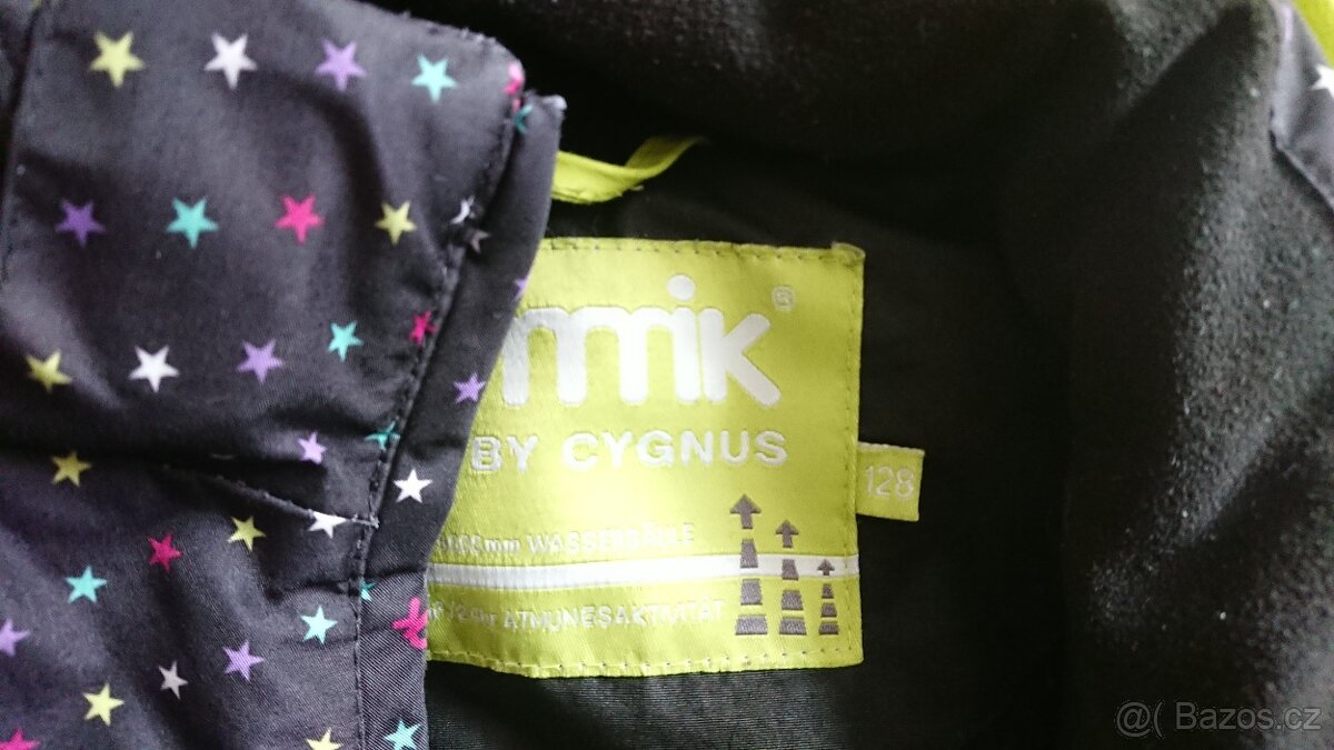 Dětská zimní bunda vel. 128 - 3