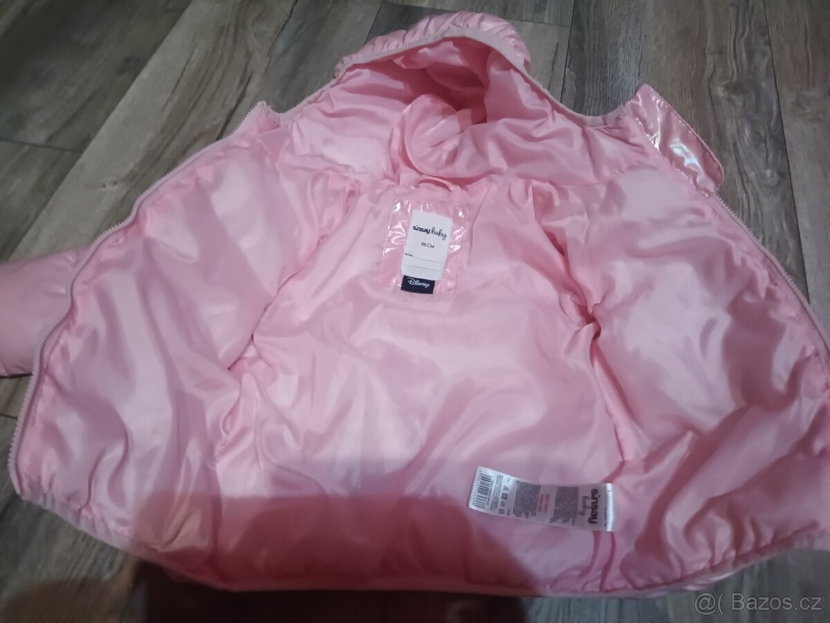 Zimní bunda dívčí velikost 98 - 3