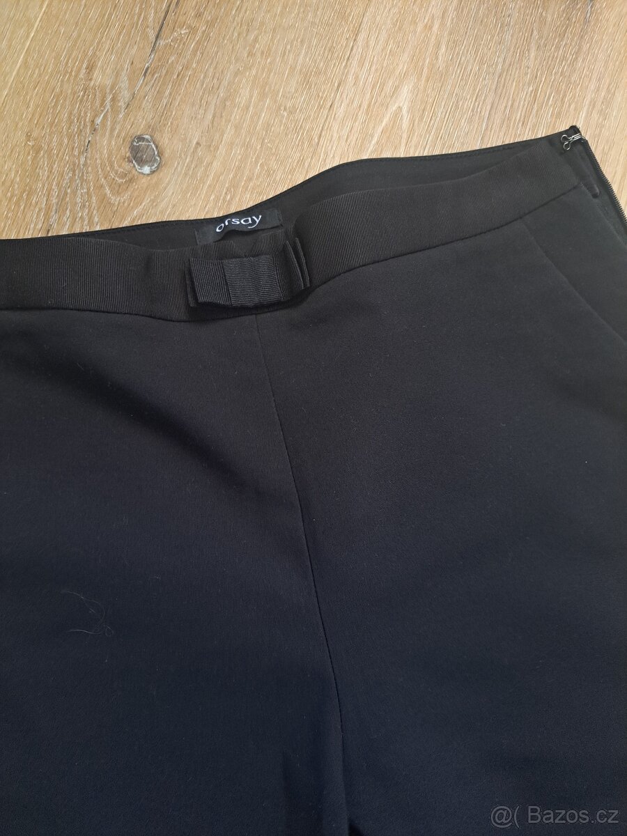 Formální kalhoty s vyšším pasem - 3