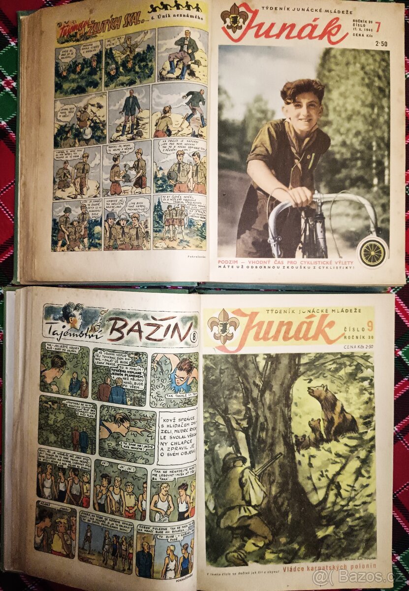 Časopisy 2x Junák 1947-1948. - 3