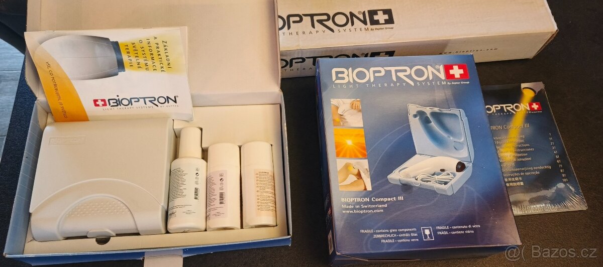 Bioptron lampa,filtry, stojan - 3