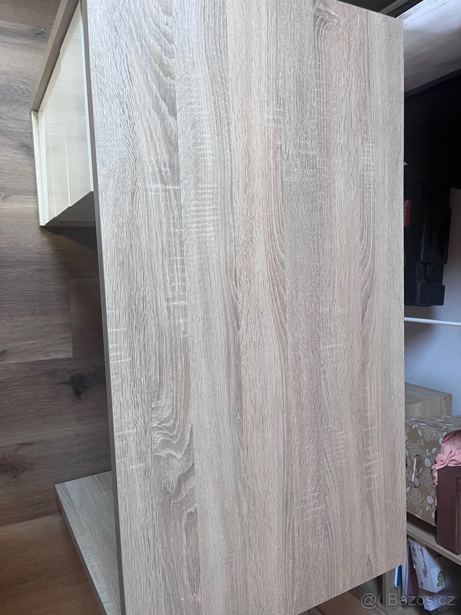 Psací stůl dub sonoma - 3