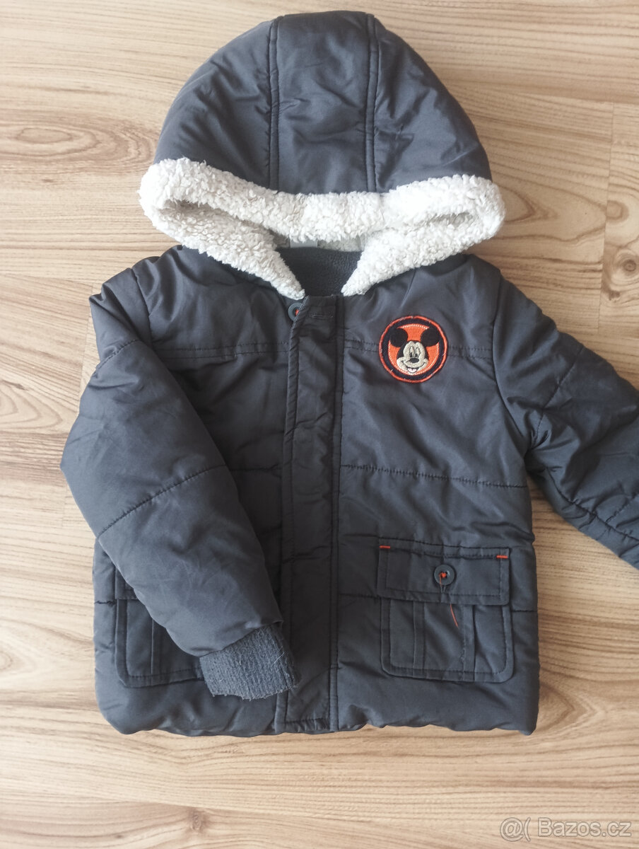Dětské zimní bundičky a zimní vestička - 3