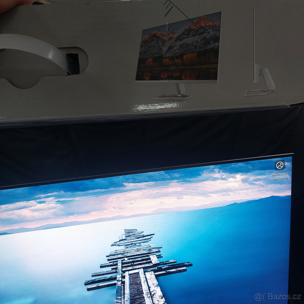 Monitor 27" HP M27fw, ULTRATENKÝ, ZÁNOVNÍ, krabice - 3