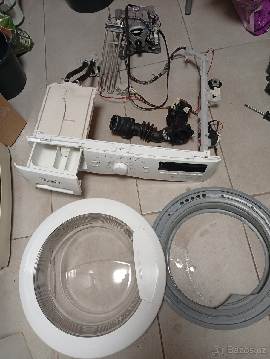 Náhradní díly na pračku Whirlpool 6kg - 3