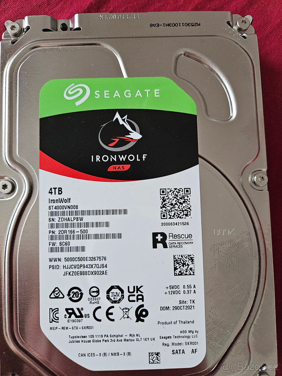 HDD 4TB Seagate IronWolf (NAS) - 3