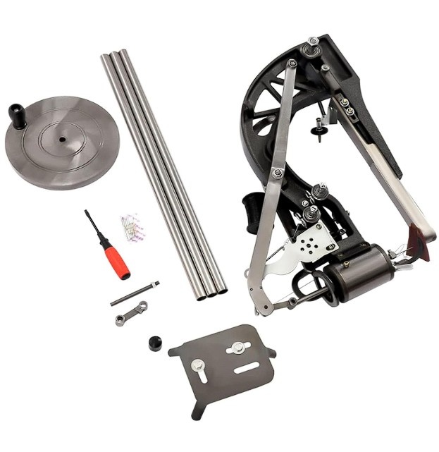 Ruční šicí stroj na kůži a obuv – model JX-JJ – funkční - 3