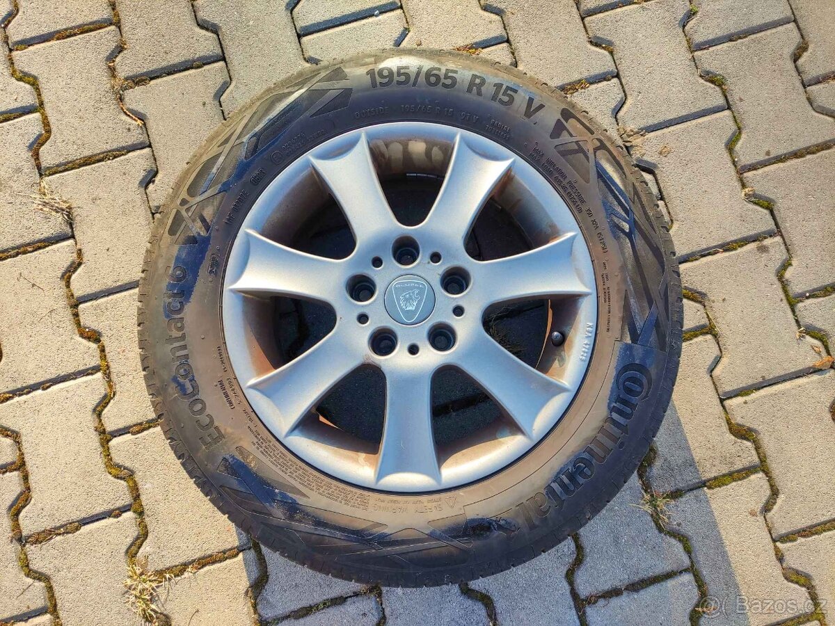 ALU LITÁ KOLA VW GOLF 7,OCTAVIA III 5x112,195/65/15 - 3