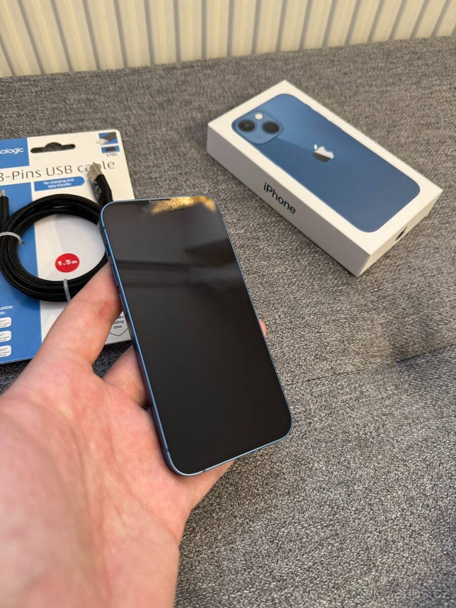 Prodám iPhone 13 mini 128gb (100% kondice baterie) - 3