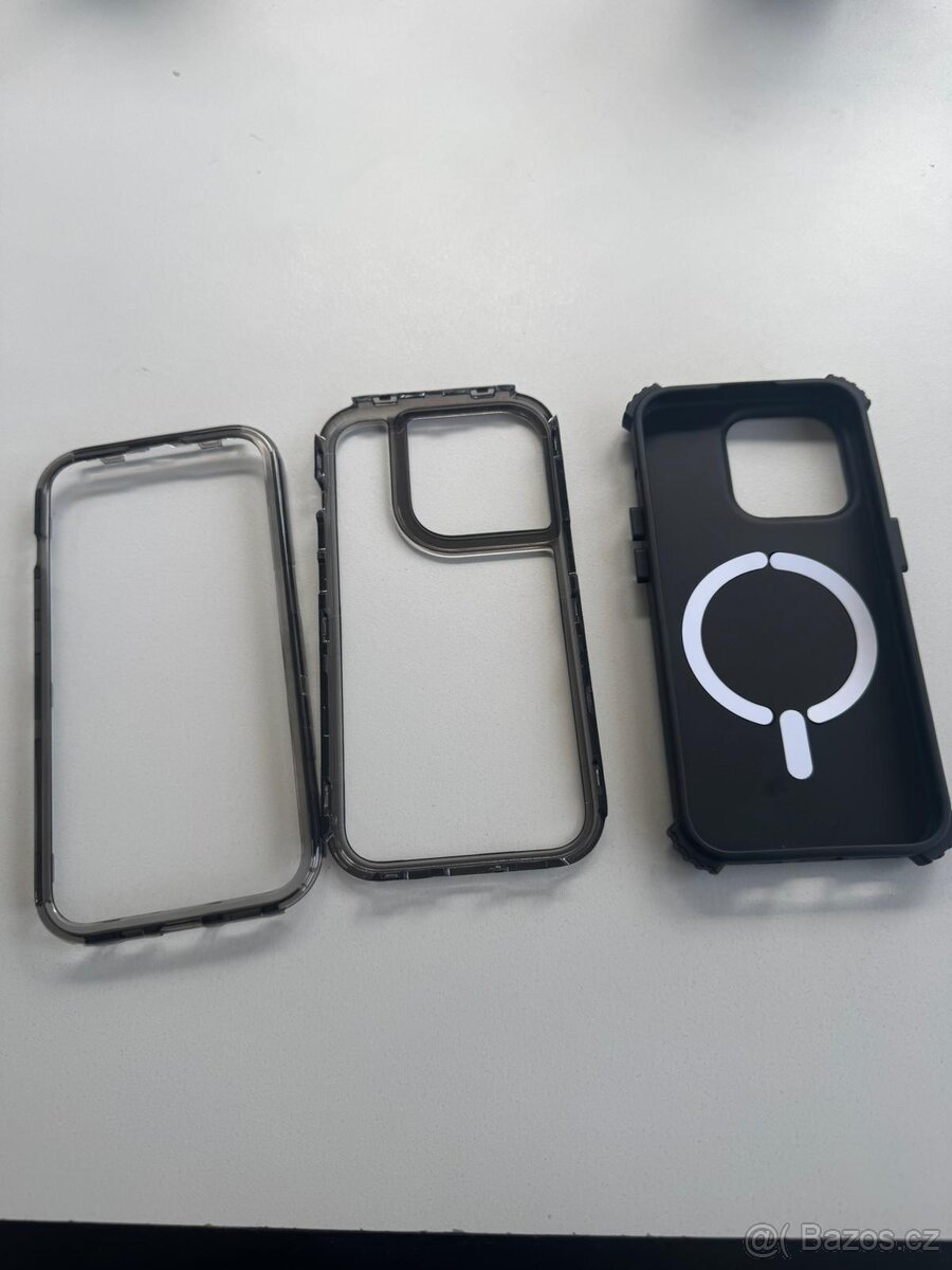 Kryt pro Apple iPhone 15, odolný, kovový - 3