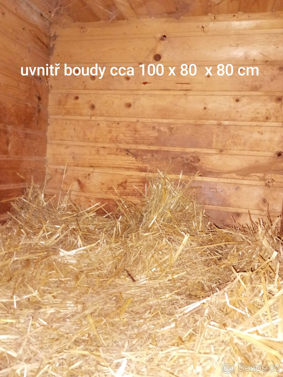 Zateplená psí bouda s předsíňkou - 3