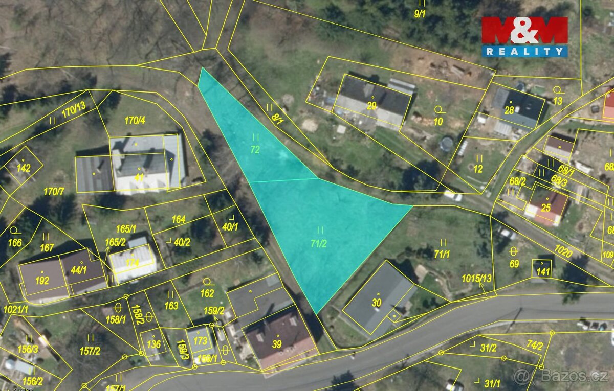 Prodej pozemku, 806 m², Krupka - 3