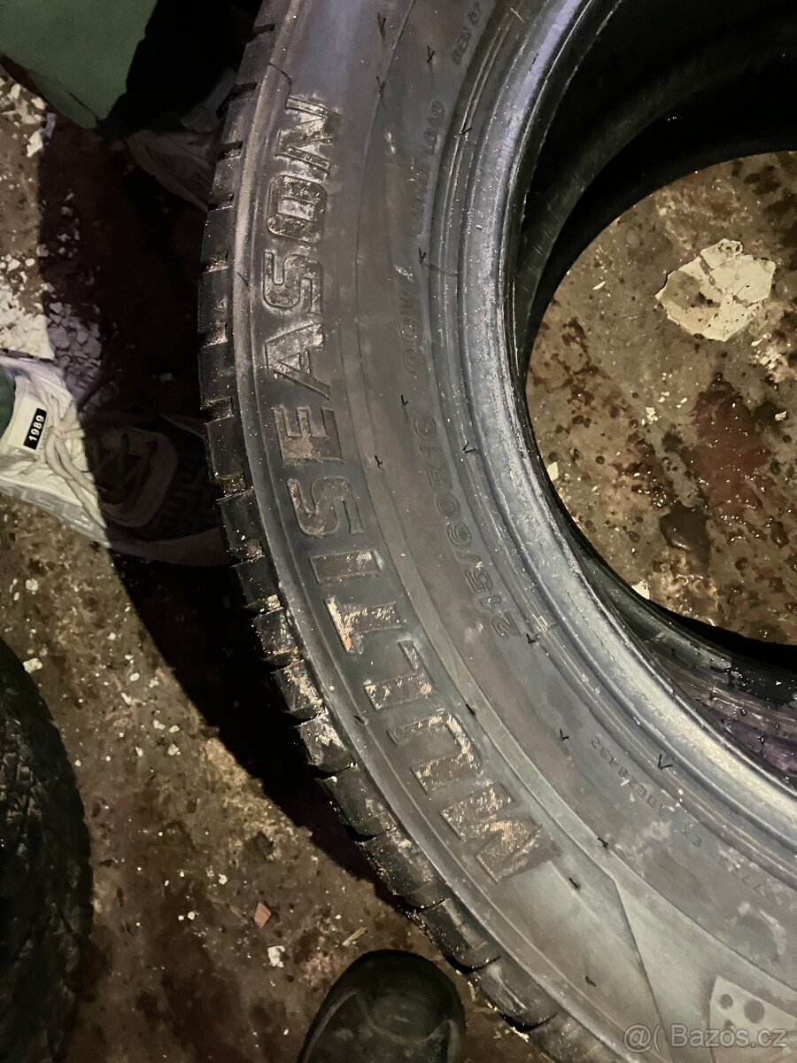 2ks celoroční FIRESTONE MULTISEASON 215/60R16 - 3
