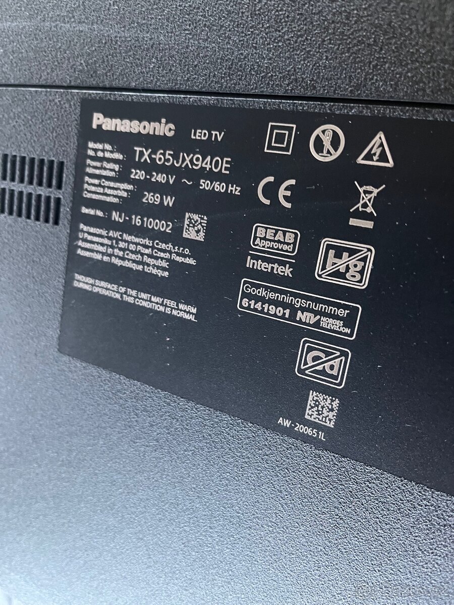 Panasonic TX-65JX940E - 3