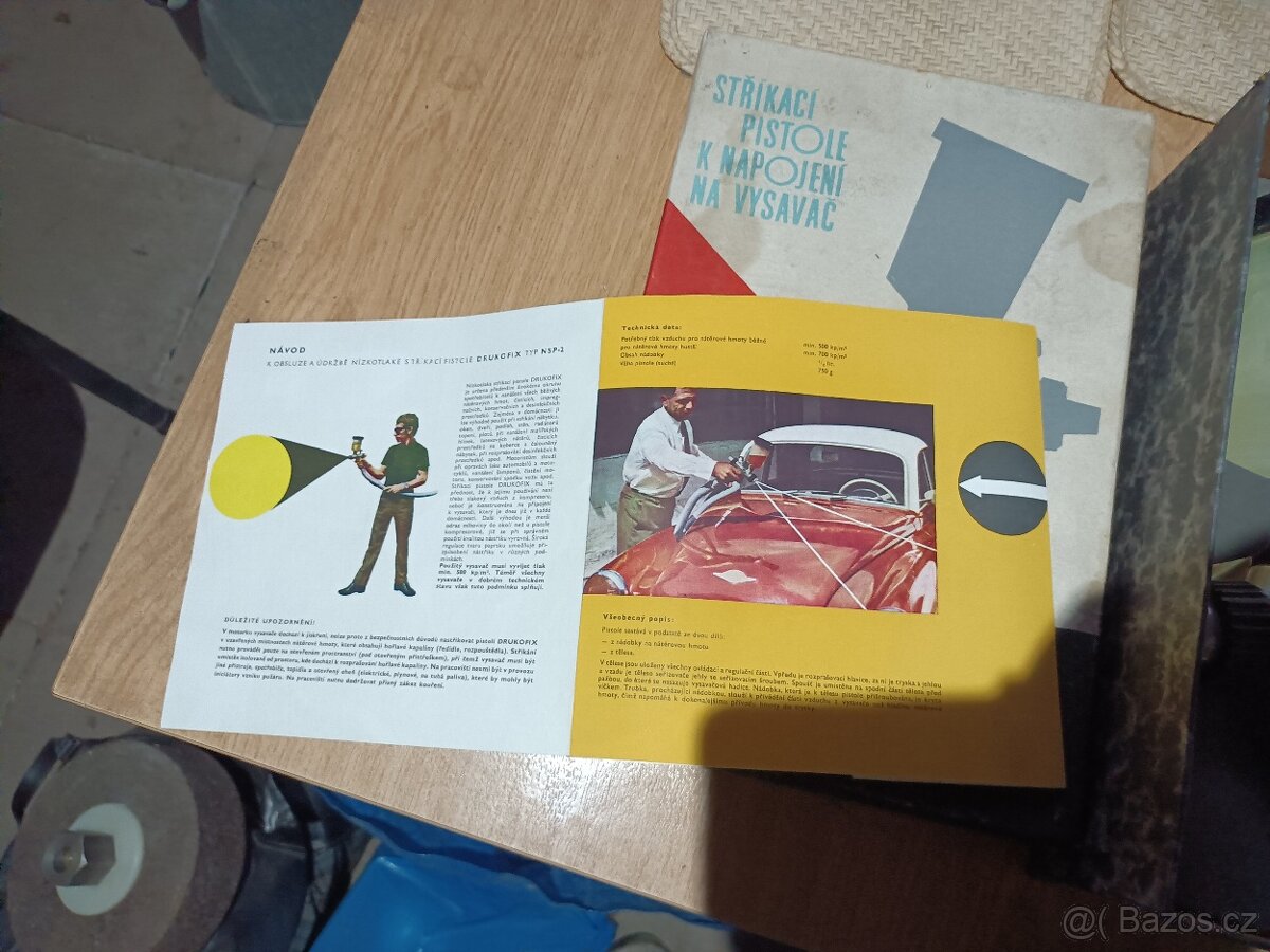 Stříkací pistole přes vysavač nová - 3