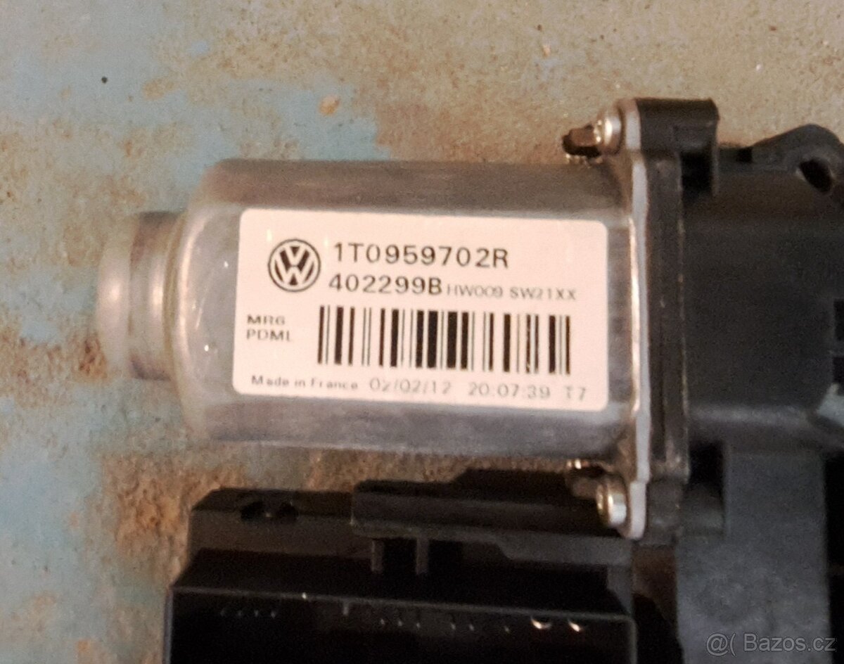 Motorek stahovačky PP dveří Octavia 2 FL - 3