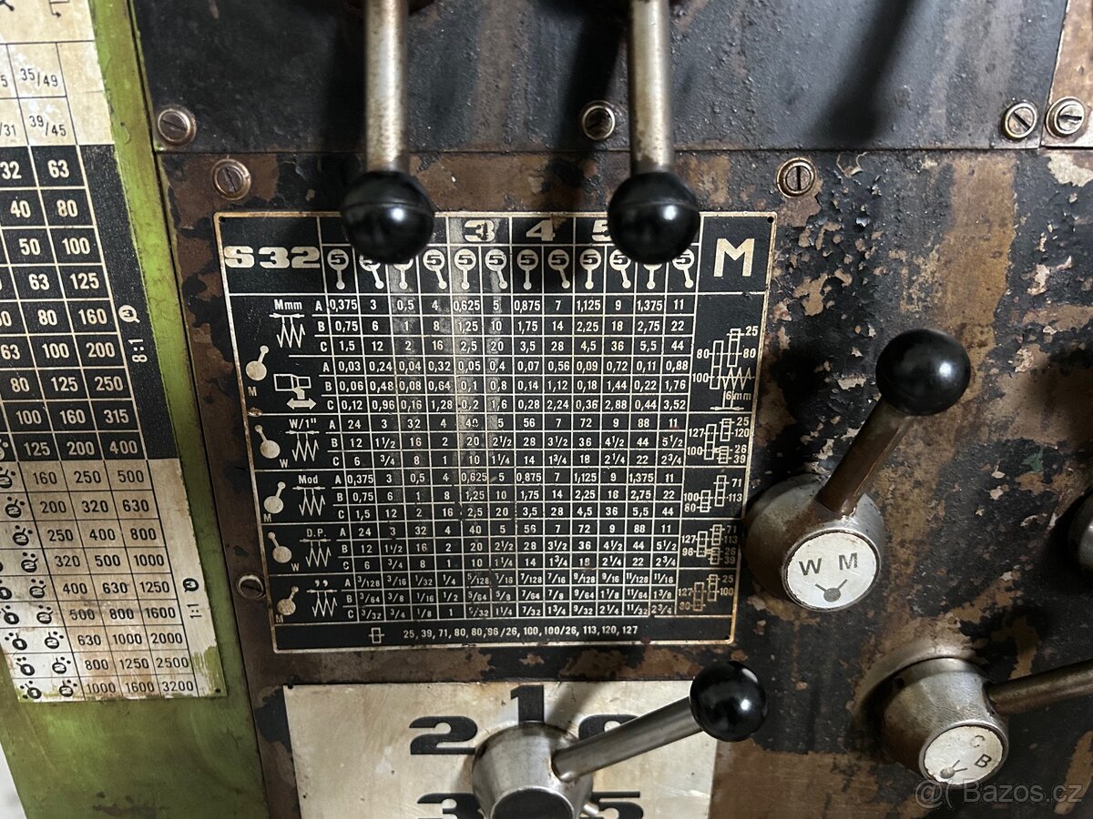 Soustruh TOS S32 - 3