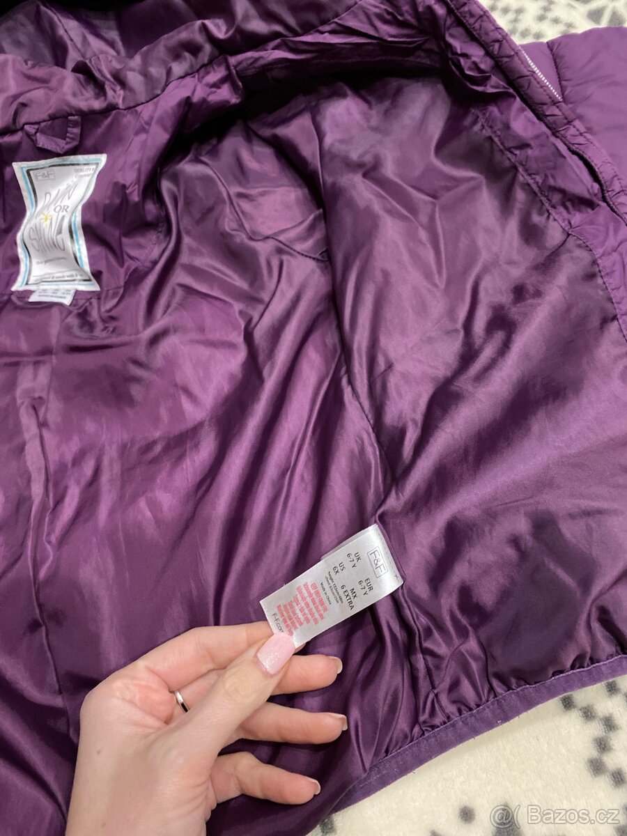 Zimní bunda F&F, vel. 122 - 3