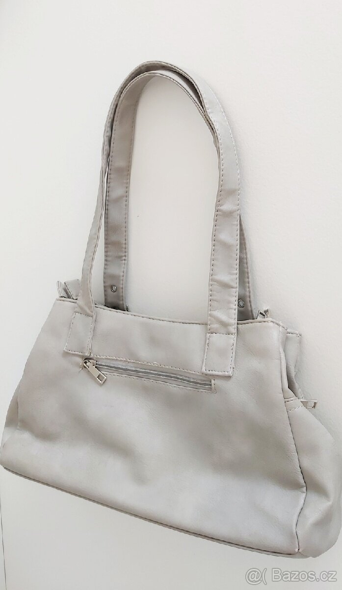 Kabelka šedá v perfektním stavu - 3