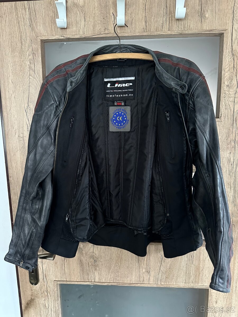 pánská kožená bunda - 3