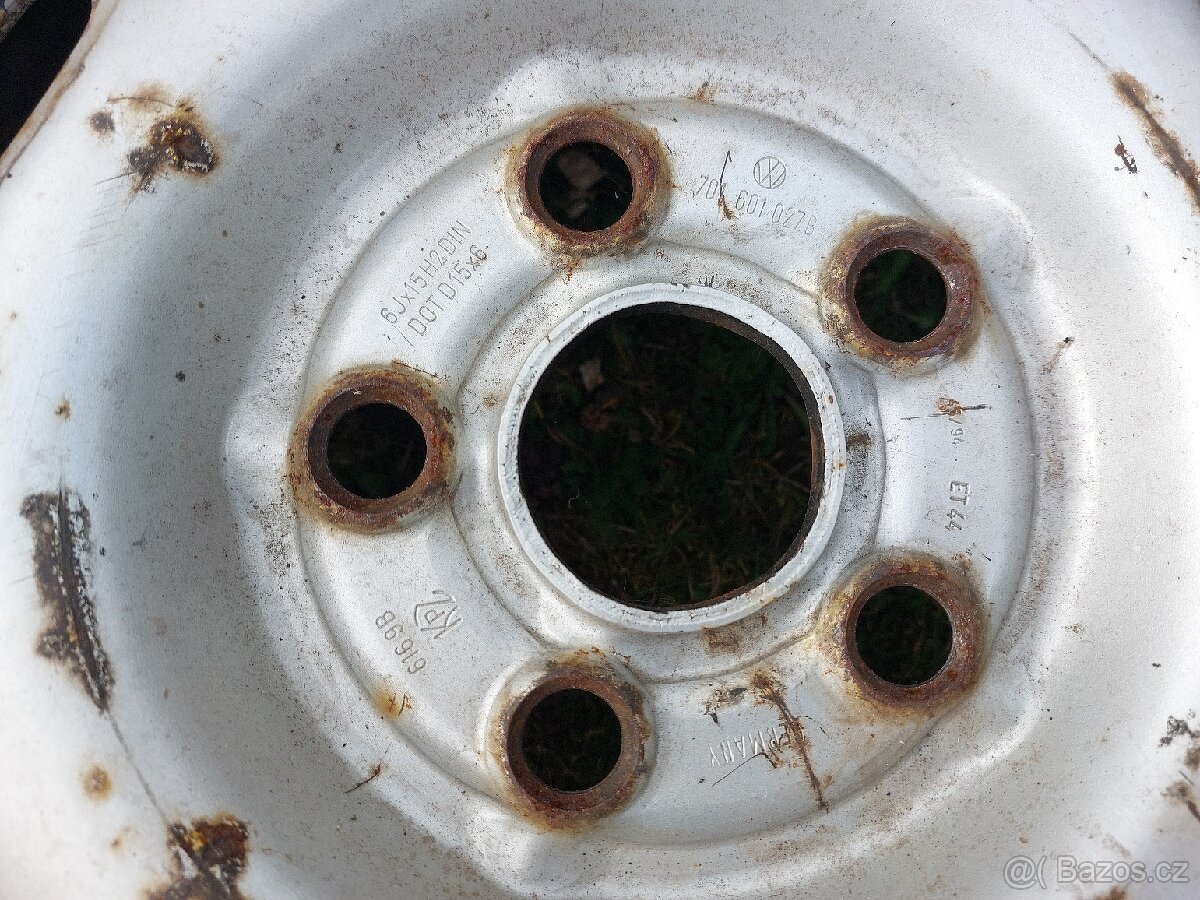 Zimní sada vw t4 s poklicema - 3