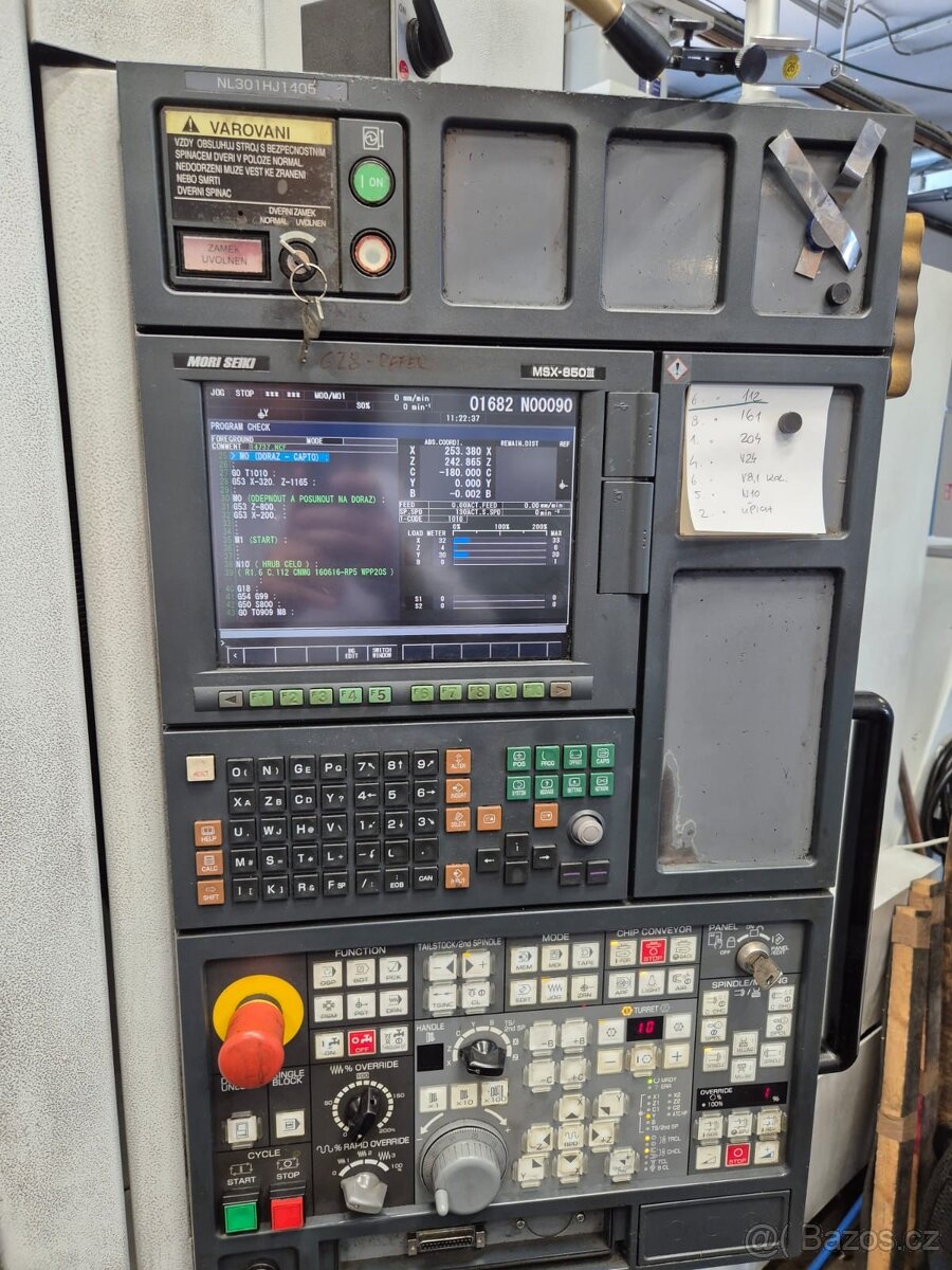 CNC soustruh MORI SEIKI NL-3000Y/1250 - 3