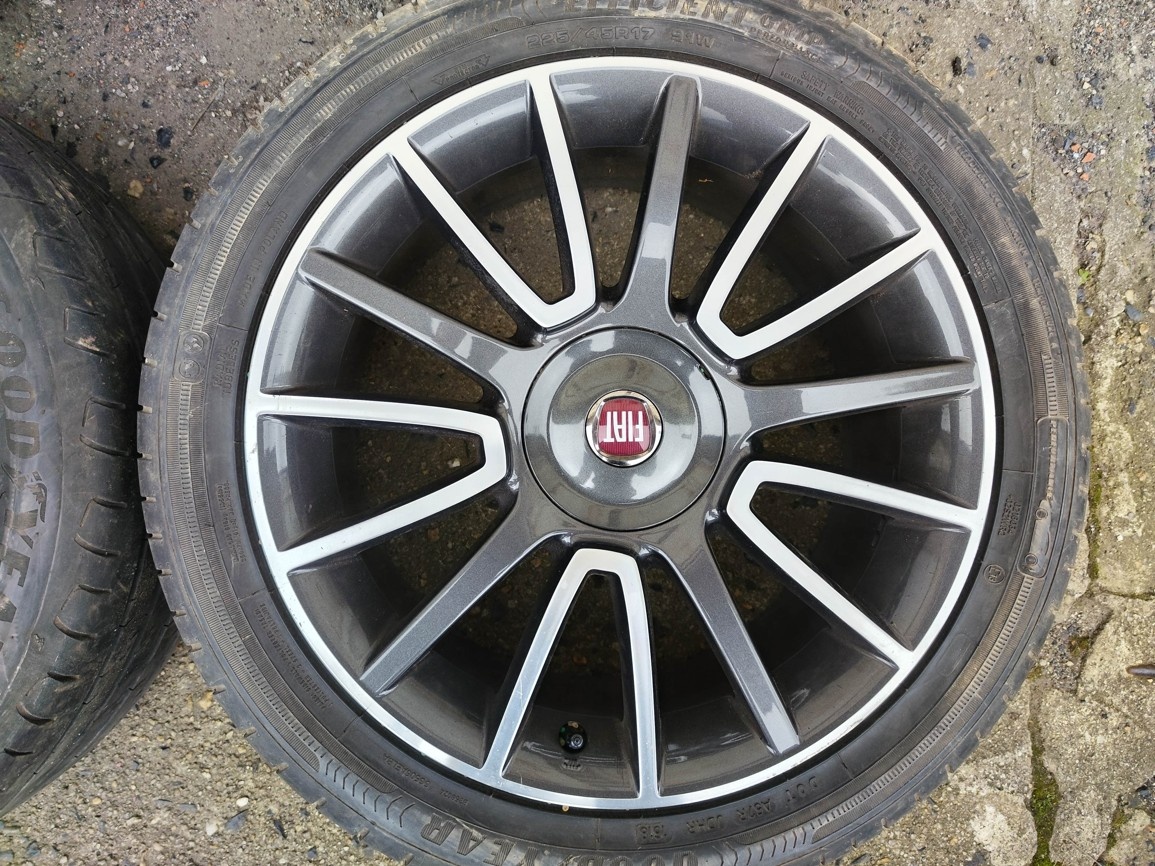 17"letní alu sada 4x98 origo Fiat Bravo 500 Punto 225/45 - 3