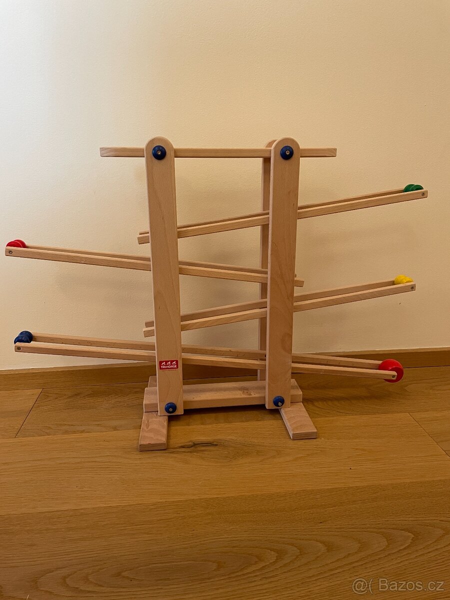 Kuličkodráha dřevěná MAXI - 3