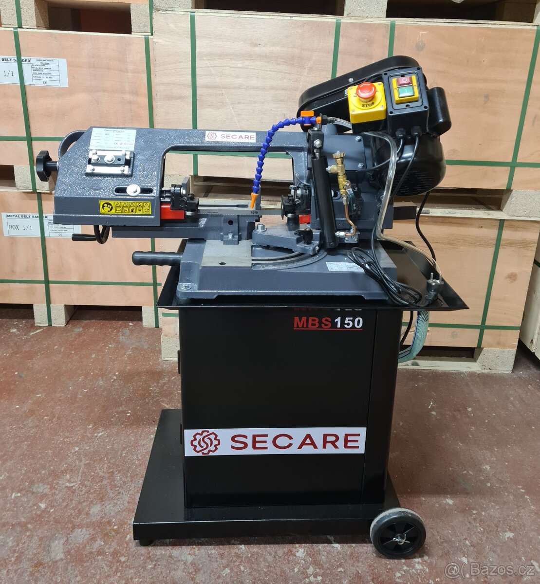 Pásová pila na kov s chlazením - 3