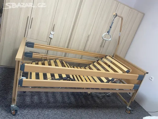 El. polohovací lůžko Burmeier Dali IV - 2 měsíce používané - 3