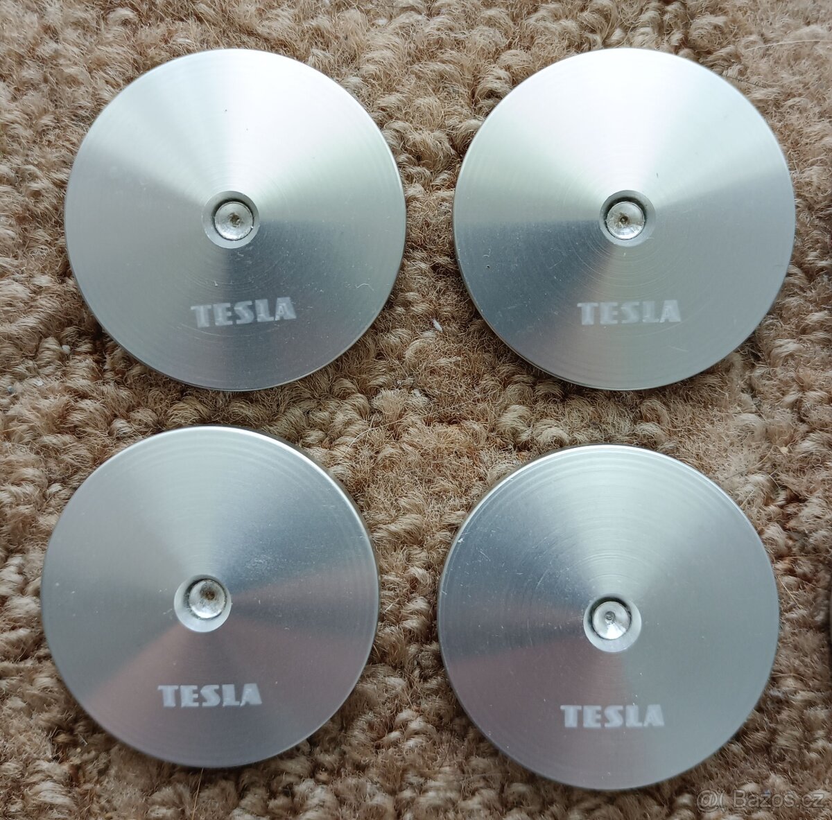 Antirezonanční podložky Tesla Popular P40 stříbrná 8 kusů - 3