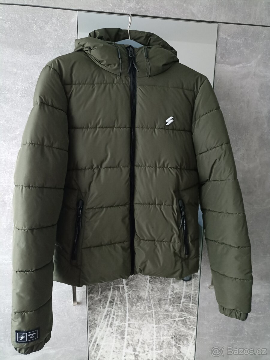 Pánská zimní bunda Superdry vel. 44/46 - nová - 3