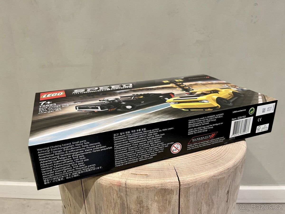 LEGO 75893 Speed Champions - Dodge Challenger a Charger - 3
