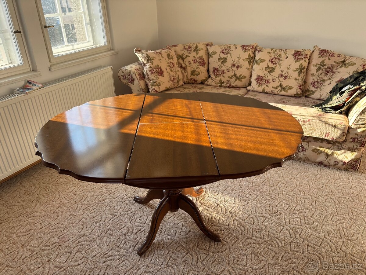 Stůl kulatý rozkládací - 3