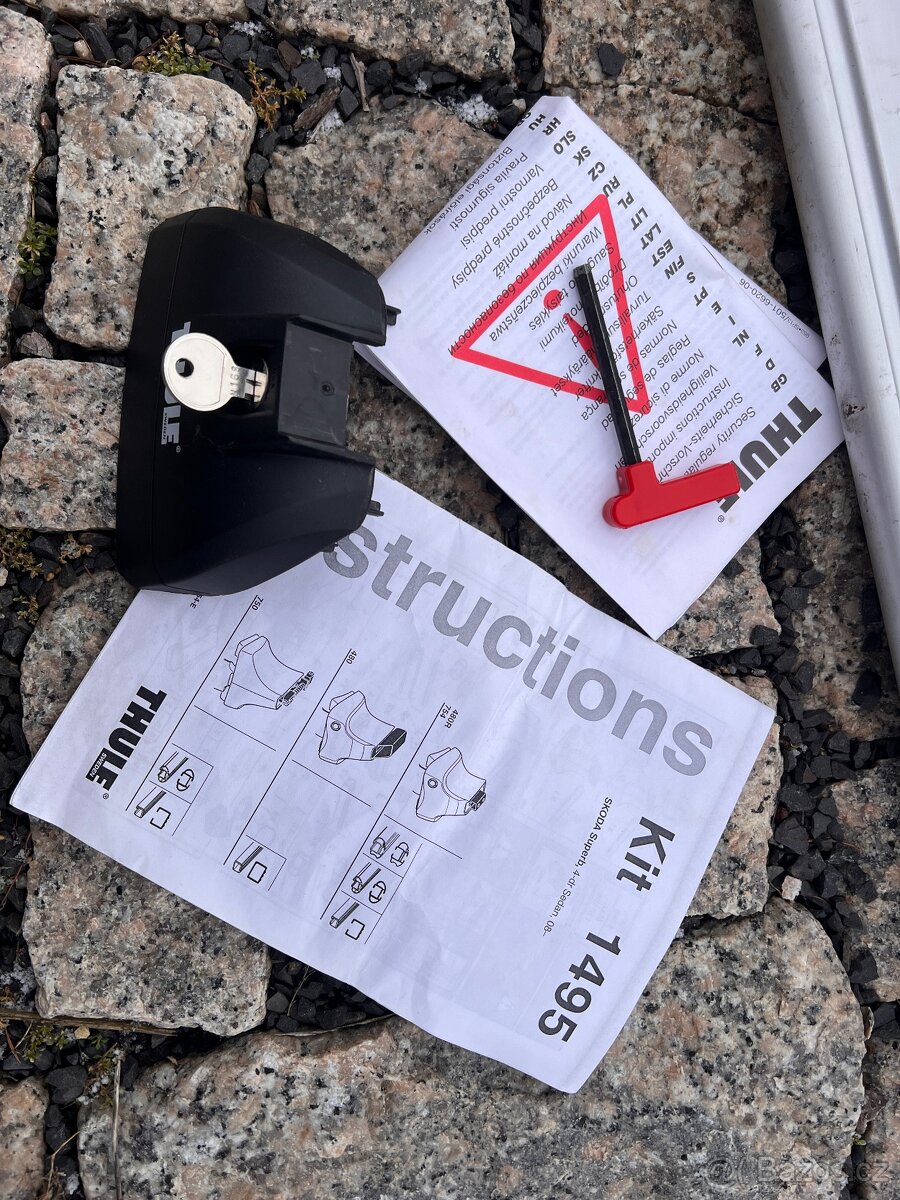 Prodám střešní nosič Thule WingBar Evo pro BMW 530d - 3