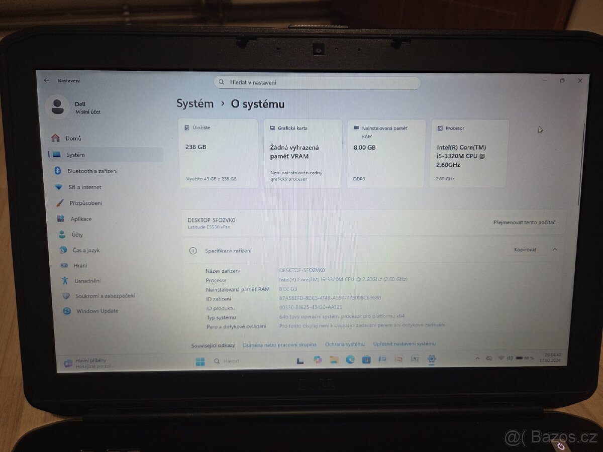 Notebook Dell Latitude E5530 - 3