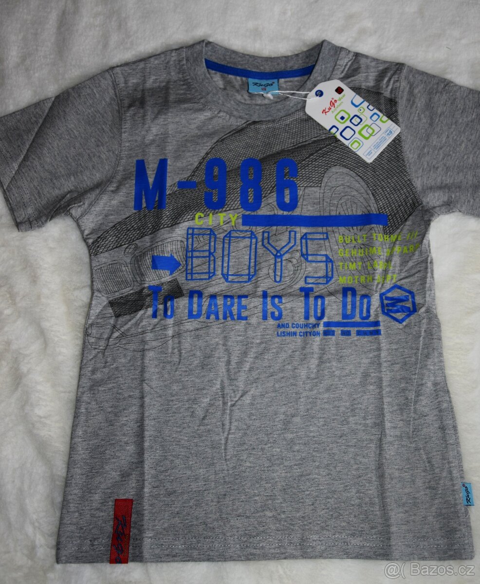 Chlapecká letní trička vel.98- 104 NOVÁ - 3