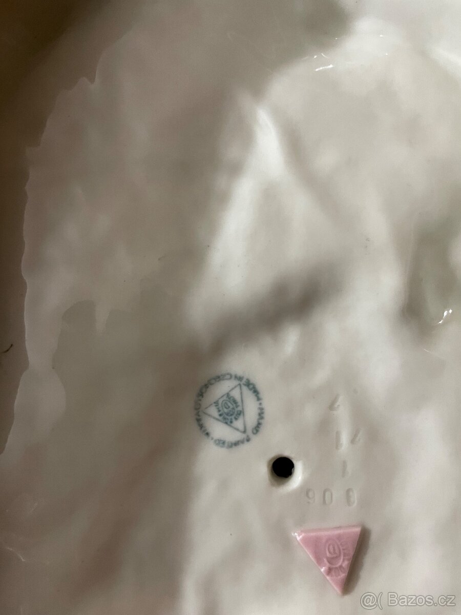 Keramická socha lovícího psa - 3