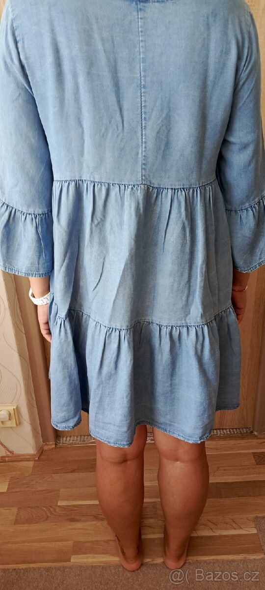 Riflové volánkové šatky - 3