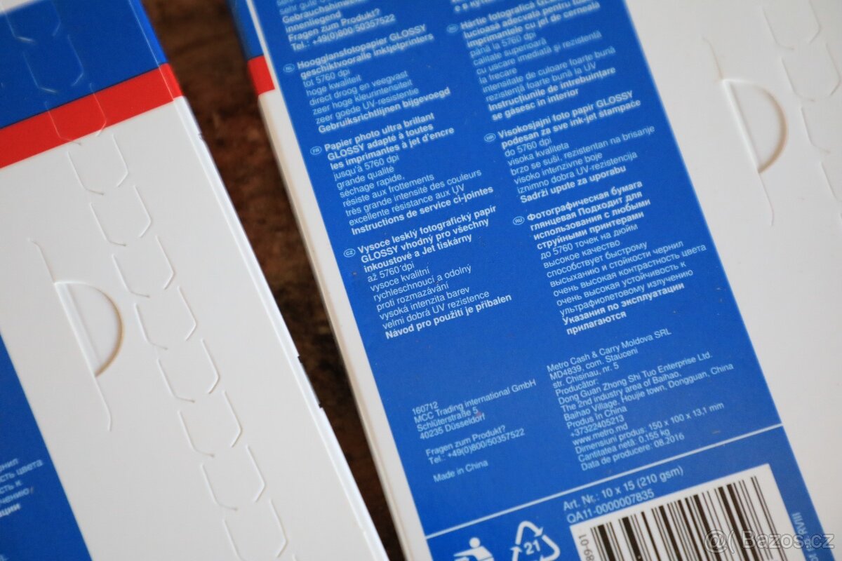 fotopapír 10x15 - do tiskáren inkjet - 3