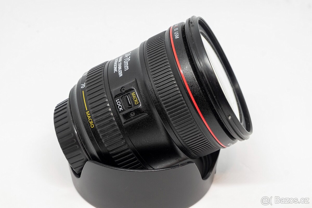 Canon 24-70/4 IS L USM v krásném stavu v krabici - 3