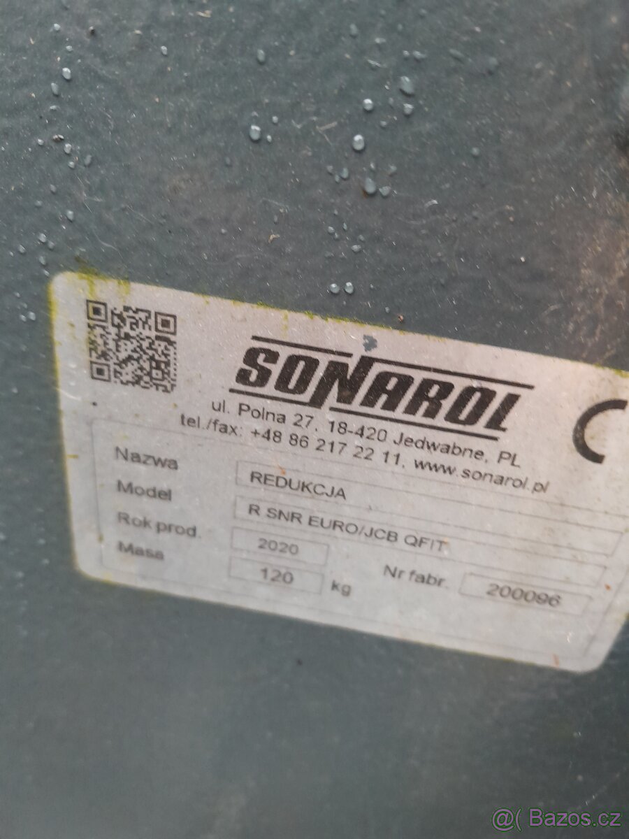 Redukce euro qfit jcb , sonarol - 3