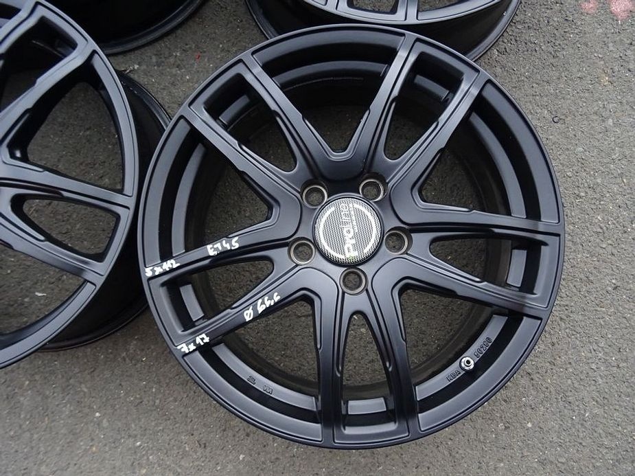 Alu disky černé Proline, 17", 5x112, ET 45, šířka 7J - 3