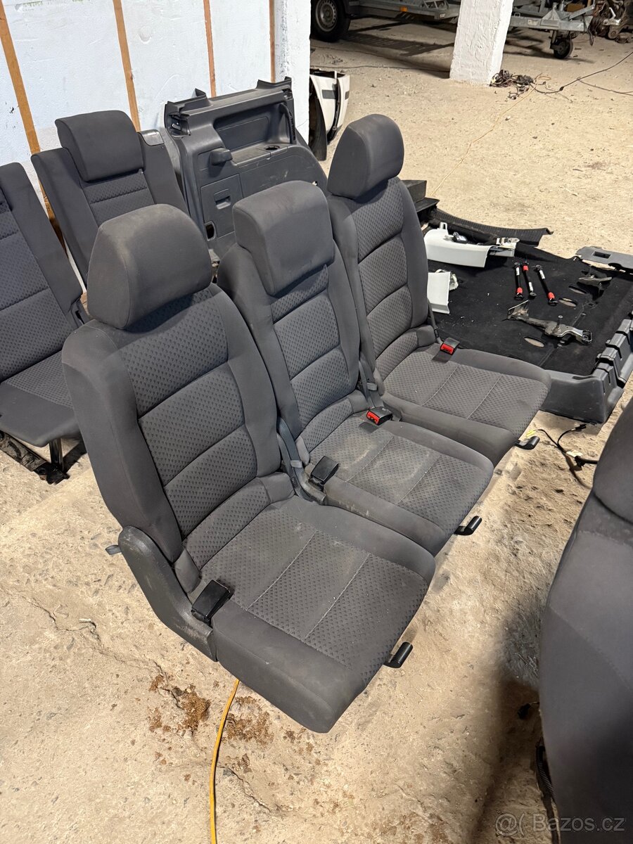 Sedačky 7 míst VW touran 1T1 - 3